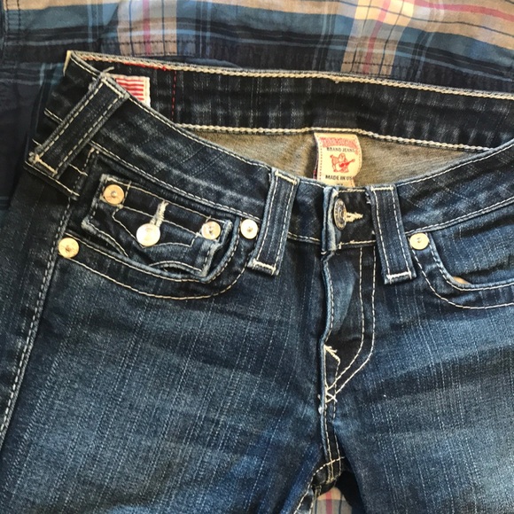 Low Rise True Religion Skinny Jeans - Picture 2 of 7